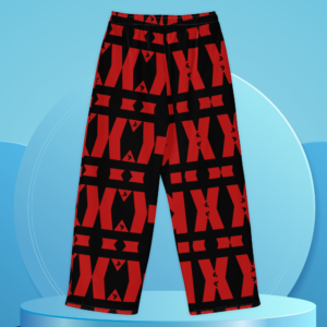 ORIGINAL WTSMA Unisex Wide Leg Pants (Blood)